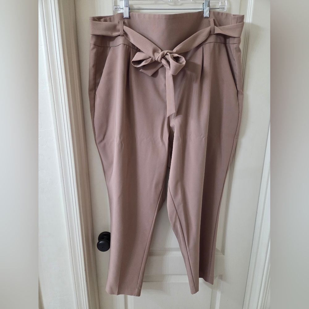 Torrid High Waisted Skinny Pants Waist Tie Belt